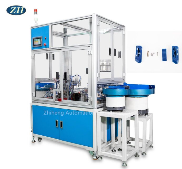 High Degree Of Tool Push Block Assembly Machine Line